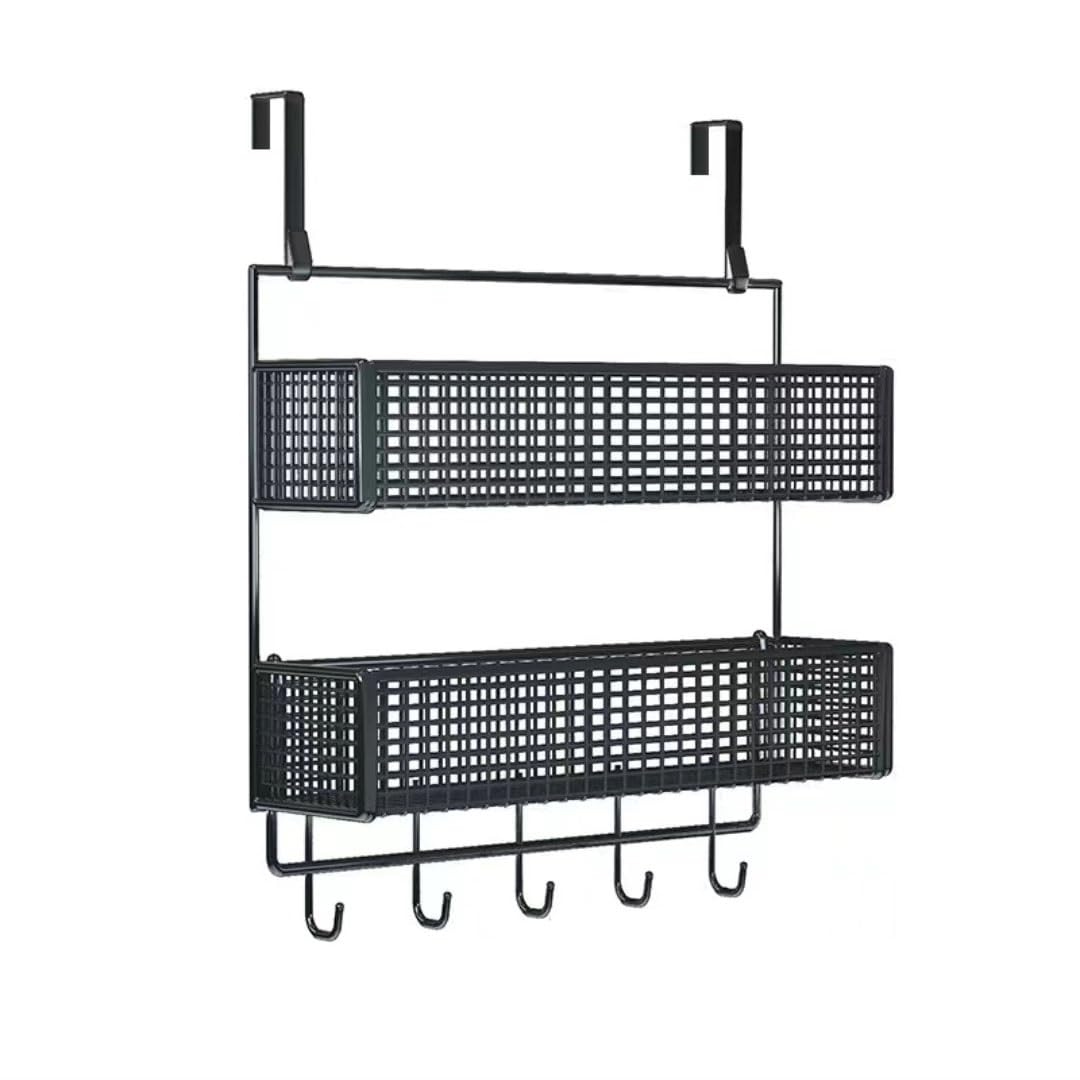 Amazon｜収納バスケット、鉄壁掛け 収納かご 吊り下げバスケット